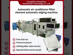 Filtro del coche que hace que la máquina pega el filtro de borde largo