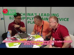 Director de las ventas de HengChao en la exposición turca